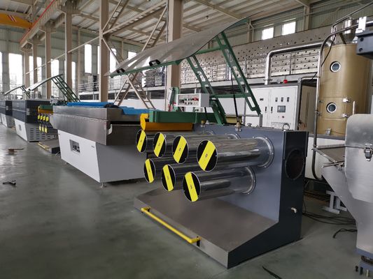 Kualitas 0,08mm PA Monofilament Extruder Machine Makeup Brush membuat pabrik