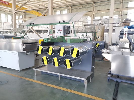 गुणवत्ता पीए ट्रिमर लाइन के लिए 200kw 1-4mm पीईटी मोनोफिलामेंट मशीन मोनोफिलामेंट मेकिंग मशीन कारखाना