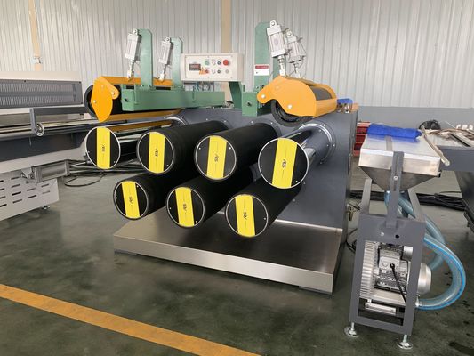 품질 다른 패턴과 PP 보강된 파이버 단일 필라멘트 압출 기계 150 kg/H 공장