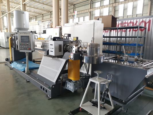 Kualitas Polypropylene Packing Rope Monofilament Extrusion Machine 0.3mm 100kggh pabrik