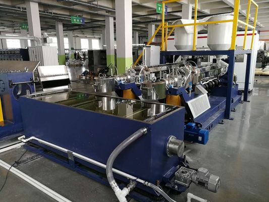 Качество Линия машина штранг-прессования моноволокна 30KW PP штрангпресса моноволокна для искусственной дерновины фабрика