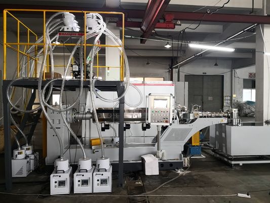 गुणवत्ता डैनलाइन रस्सी के लिए 8-9gpd 250kg / H मोनोफिलामेंट एक्सट्रूडर मशीन कारखाना