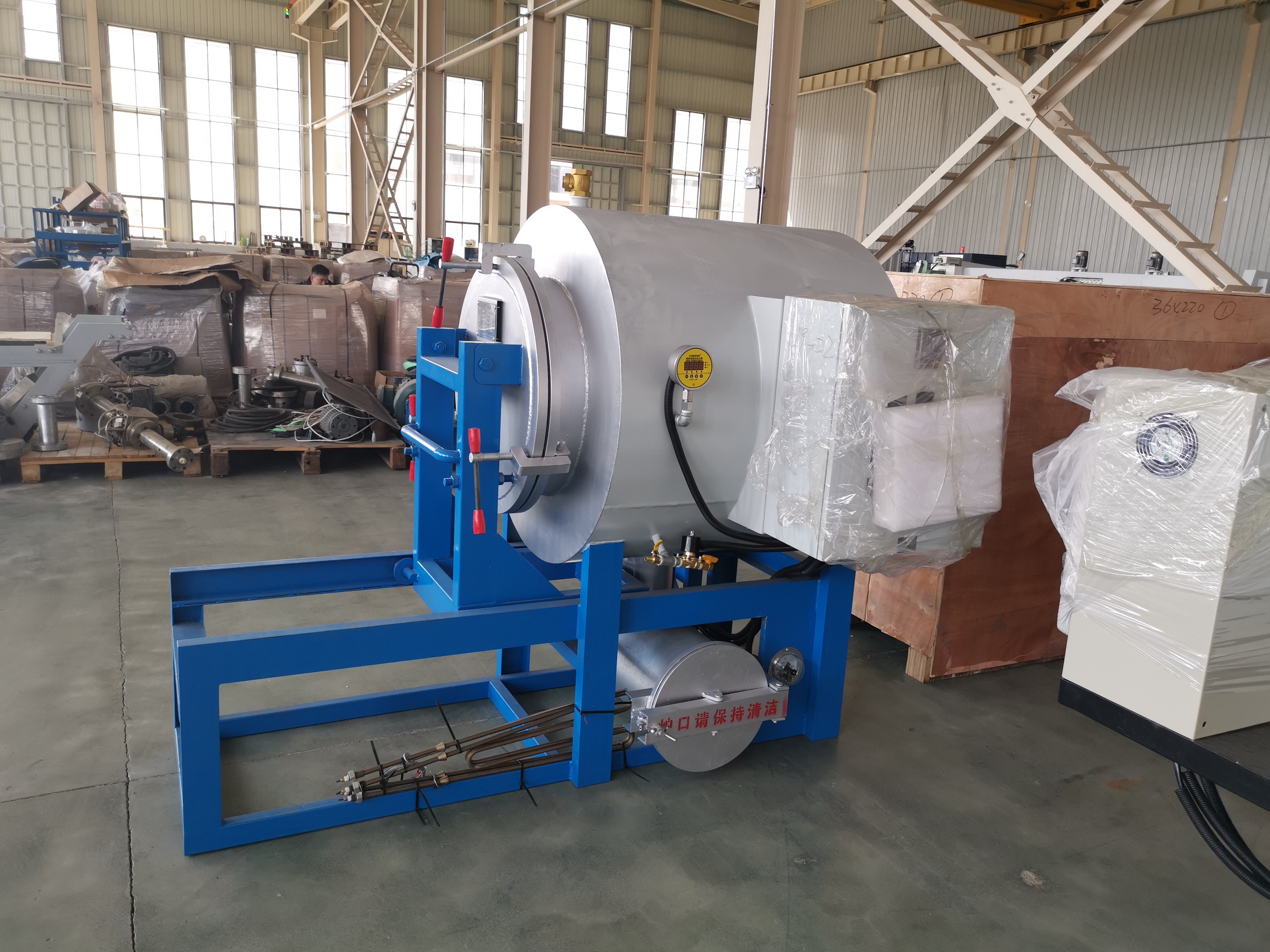 Max 500 Degree Vacuum Cleaning Furnace 380V Spinneret Use