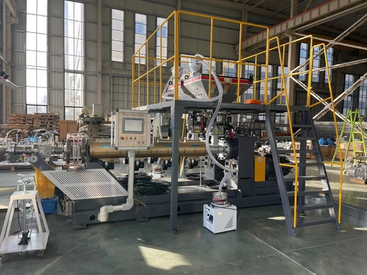 LLDPE Straight Artificial Grass Extruder For Turf Grass Pitch
