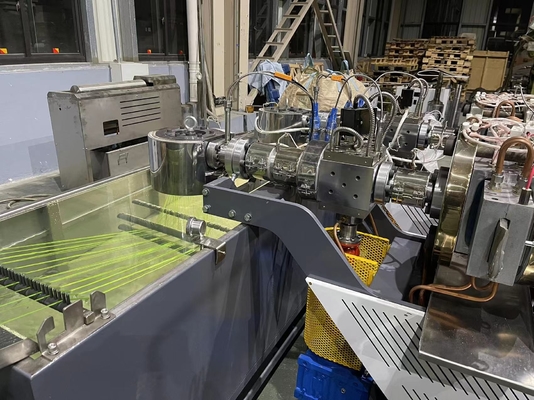 Polypropylene Curly Artificial Grass Extruder Monofilament Extrusion Machine 10Mm